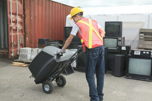 Various types of skips available for hire in Highbury.